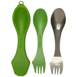 ست قاشق تیتانیوم و قاشق Ultimate Spork برند LIGHT MY FIRE