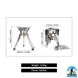 اجاق کمپینگ فایر مپل مدل 108