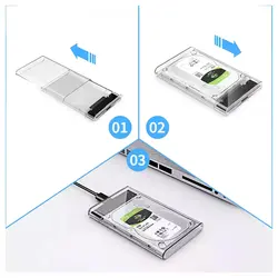 قاب مبدل SATA 3 به اکسترنال اسکو OSHD1