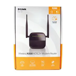 مودم روتر +ADSL2  دی -لینک مدل DSL-124