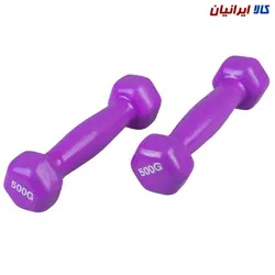 دمبل ايروبيک نیم کيلوگرمی - دو عددی