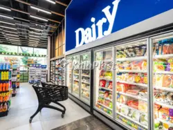 سبد خرید چرخدار فروشگاهی پلی کربنات  سایز 160 و 210 لیتری