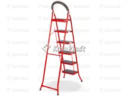 نردبان تاشو فلزی 6 پله
