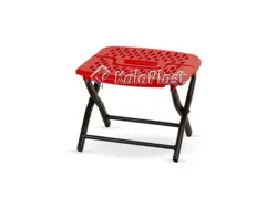 چهارپایه پایه فلزی تاشو کوتاه کد406