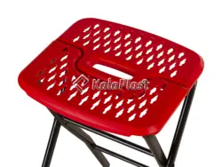 چهارپایه پایه فلزی تاشو کوتاه کد406