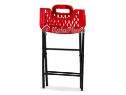 چهارپایه ی پایه فلزی تاشو متوسط کد404
