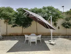 چتر پایه کنار تمام آلومینیونم کاترینا قطر 3.5 متر