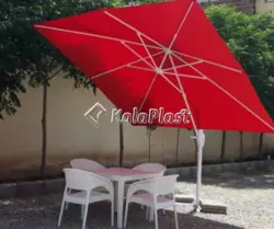 چتر پایه کنار تمام آلومینیونم کاترینا 3*3 مربع