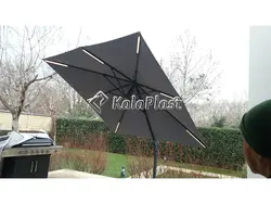 چتر پایه کنار تمام آلومینیونم کاترینا 3*3 مربع