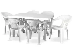 ست میز و صندلی 6 نفره ارکیده 824 868