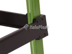 چهارپایه فلزی  با کفی چوب  نستاس (nastas)