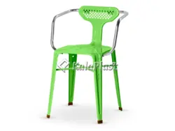 صندلی بیتا پشتی دار و دسته دار تمام فلزی