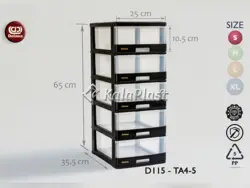 فایل کوچک شفاف دل آسا D115-TA4-5