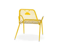 صندلی تمام فلزی نسیم مدل ریلکسی (کوتاه)