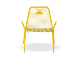 صندلی تمام فلزی نسیم مدل ریلکسی (کوتاه)