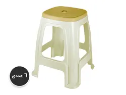 پک 6 عددی چهارپایه دورنگ کد 918