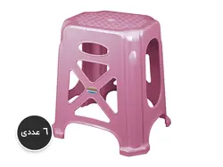 پک 6 عددی چهارپایه 50 سانت کد 1017