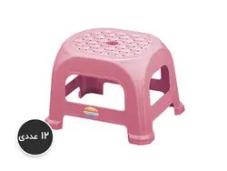 پک12عددی چهارپایه حصیری کوتاه کد 836