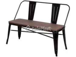 نیمکت پایه فلزی با رویه pvc تولیکس