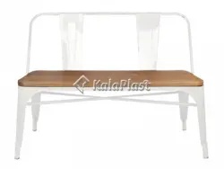 نیمکت پایه فلزی با رویه pvc تولیکس