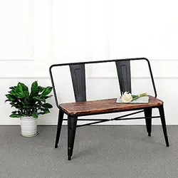 نیمکت پایه فلزی با رویه pvc تولیکس