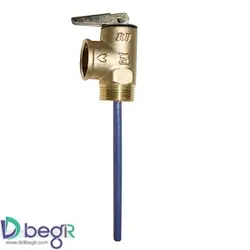 شیر اطمینان ابگرمکن زمینی