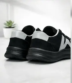 کفش اسپرت مردانه فوق العاده شیک و راحت مخصوص پیاده روی مدل اسچیکرز رنگ طوسی