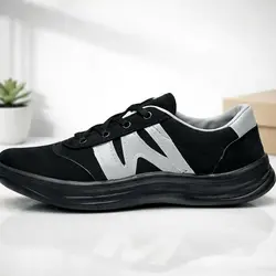 کفش اسپرت مردانه فوق العاده شیک و راحت مخصوص پیاده روی مدل اسچیکرز رنگ طوسی