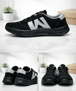 کفش اسپرت مردانه فوق العاده شیک و راحت مخصوص پیاده روی مدل اسچیکرز رنگ طوسی