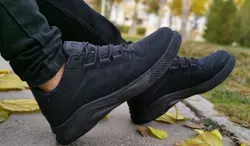 کفش اسپرت مردانه فوق العاده شیک و راحت  مدل پرادا مشکی