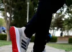 کفش اسپرت مردانه فوق العاده شیک و راحت مدل اسپیسر طبی صدرصد طوسی