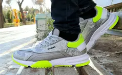 کفش اسپرت مردانه فوق العاده شیک و راحت مدل نبوک رنگ طوسی