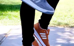 کفش اسپرت مردانه ادیداس فوق العاده شیک و راحت زیره طبی درجه یک سبز