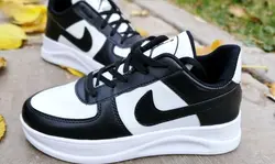 کفش اسپرت زنانه نایک جردن دخترانه ارسال درب منزل سفید مشکی