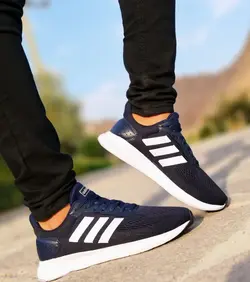 راحت ترین کفش اسپرت مردانه شیک و راحت مدل نایک اسپیسر صدرصد سرمه ای سفید جدید باارسال رایگان 3605