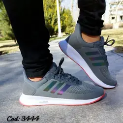 کفش اسپرت مردانه ادیداس فوق العاده شیک و راحت زیره طبی درجه یک رنگ سورمه ای