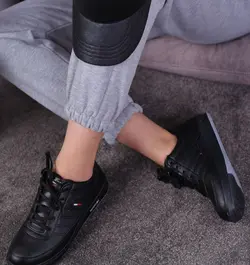 کفش اسپرت ونس  مدل تامی مردانه شیک و با دوام  مشکی تمام  با ارسال رایگان  3385