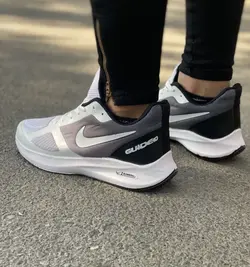 کفش کتونی اسپرت مدل نایک زیره پیو مردانه پسرانه سفید  با ارسال رایگان