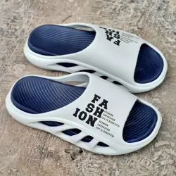 حراج  دمپایی مردانه پسرانه با کیفیت فوق العاده بالانرم و راحت رنگ طوسی  با ارسال رایگان