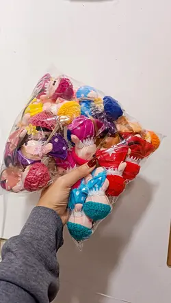 عروسک روسی بسته12عددی سایز1