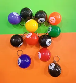 جاکلیدی 12 عددی توپ بیلیارد