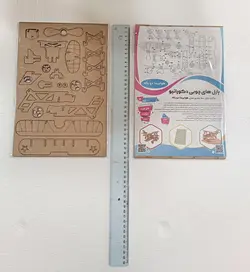 پازل چوبی 3بعدی هواپیما دوباله