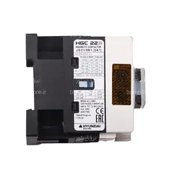 کنتاکتور هیوندای HYUNDAI مدل HGC22B بوبین 220 ولت AC