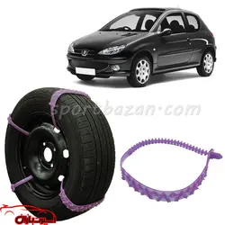 زنجیر چرخ ژله ای پژو 206 و 206SD درجه یک ساخت ترکیه