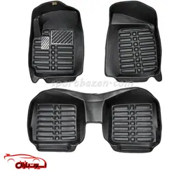 کفپوش پنج بعدی چرمی مناسب برای خودروی ام وی ام 550-530