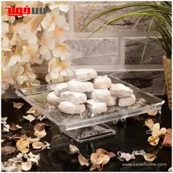 شیرینی خوری پایه‌دار پاشاباغچه مدل مادلن