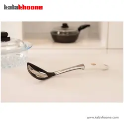 ملاقه استیل و تفلون باریکو