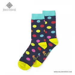 جوراب فانتزی طرح توپ رنگی