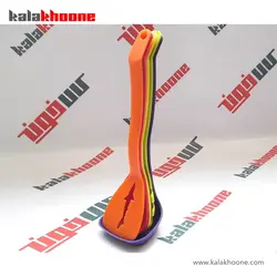 ست کفگیر و ملاقه رنگی