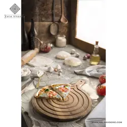 تخته سرو پیتزا آماهوم